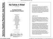 Cover icon of Kiji Takes A Ride! (COMPLETE) sheet music for jazz band by Sammy Nestico, intermediate skill level