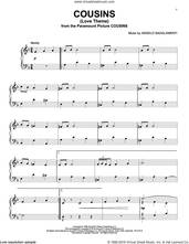 Cover icon of Cousins (Love Theme) sheet music for piano solo by Angelo Badalamenti, intermediate skill level