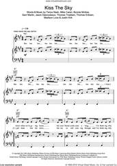 Cover icon of Kiss The Sky sheet music for voice, piano or guitar by Jason Derulo, intermediate skill level
