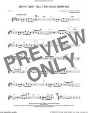 Cover icon of Do Nothin' Till You Hear From Me sheet music for violin solo by Duke Ellington and Bob Russell, intermediate skill level