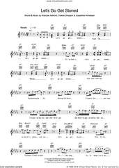 Cover icon of Let's Go Get Stoned sheet music for voice and other instruments (fake book) by Ray Charles, Josephine Armstead, Nickolas Ashford and Valerie Simpson, intermediate skill level