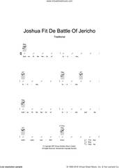 Cover icon of Joshua Fit De Battle Of Jericho sheet music for ukulele (chords), intermediate skill level