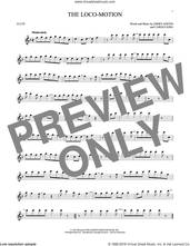 Cover icon of The Loco-Motion sheet music for flute solo by Little Eva, Carole King and Gerry Goffin, intermediate skill level