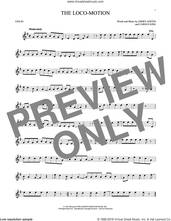 Cover icon of The Loco-Motion sheet music for violin solo by Little Eva, Carole King and Gerry Goffin, intermediate skill level