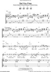 Cover icon of Set You Free sheet music for guitar (tablature) by The Black Keys, Daniel Auerbach and Patrick Carney, intermediate skill level