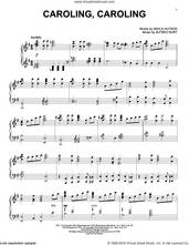 Cover icon of Caroling, Caroling sheet music for piano solo by Alfred Burt and Wihla Hutson, intermediate skill level