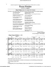 Cover icon of Rosas Pandan sheet music for choir (SSAA: soprano, alto) by George G. Hernandez and Visayan Folk Song, intermediate skill level