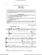 Cover icon of Zui Zui sheet music for choir (SATB: soprano, alto, tenor, bass) by Winton Yuichiro White and Japanese Folk Song, intermediate skill level