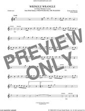 Cover icon of Wringle Wrangle (A Pretty Woman's Love) sheet music for tenor saxophone solo by Fess Parker and Stan Jones, intermediate skill level