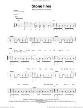 Cover icon of Stone Free sheet music for banjo solo by Jimi Hendrix, intermediate skill level