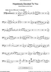 Cover icon of Hopelessly Devoted To You (from Grease) sheet music for cello solo by Olivia Newton-John and John Farrar, intermediate skill level