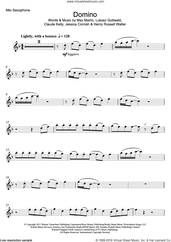 Cover icon of Domino sheet music for alto saxophone solo by Jessie J, Claude Kelly, Henry Russell Walter, Jessica Cornish, Lukasz Gottwald and Max Martin, intermediate skill level