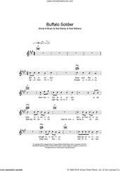 Cover icon of Buffalo Soldier sheet music for voice and other instruments (fake book) by Bob Marley and Noel Williams, intermediate skill level