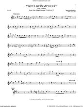 Collins You Ll Be In My Heart Pop Version Sheet Music For Flute Solo V2