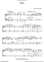 Cover icon of Manja sheet music for piano solo by Mischa Spoliansky, classical score, intermediate skill level