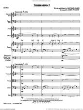 Cover icon of Immanuel (arr. John Purifoy) (COMPLETE) sheet music for orchestra/band (chamber ensemble) by John Purifoy and Michael Card, intermediate skill level