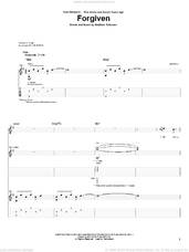 Cover icon of Forgiven sheet music for guitar (tablature) by Relient K and Matthew Thiessen, intermediate skill level