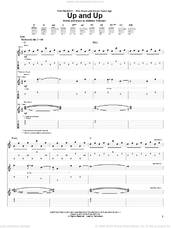 Cover icon of Up And Up sheet music for guitar (tablature) by Relient K and Matthew Thiessen, intermediate skill level