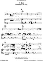 Cover icon of In Ibiza sheet music for voice, piano or guitar by Mike Posner, intermediate skill level