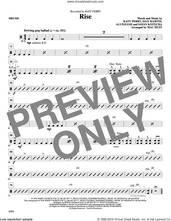 Cover icon of Rise (arr. Mac Huff) sheet music for orchestra/band (drums) by Max Martin, Mac Huff, Ali Payami, Katy Perry and Savan Kotecha, intermediate skill level