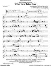 Cover icon of When Love Takes Over (from The Passion: New Orleans) (complete set of parts) sheet music for orchestra/band by Mark Brymer, David Guetta, Frederic Riesterer, Kelendria Rowland, Kelly Rowland, Miriam Nervo, Olivia Nervo and Yolanda Adams, intermediate skill level