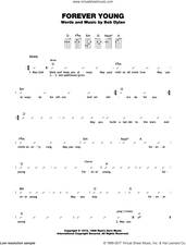 Cover icon of Forever Young sheet music for ukulele (chords) by Bob Dylan, intermediate skill level
