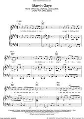 Cover icon of Marvin Gaye (featuring Meghan Trainor) sheet music for voice, piano or guitar by Charlie Puth, Meghan Trainor, Jacob Luttrell, Julie Frost and Nick Seeley, intermediate skill level