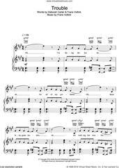 Cover icon of Trouble sheet music for voice, piano or guitar by offaiah, intermediate skill level