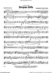 Cover icon of Simple Gifts (complete set of parts) sheet music for clarinet and piano by Lloyd Conely and Miscellaneous, classical score, intermediate skill level