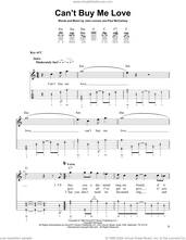 Cover icon of Can't Buy Me Love sheet music for banjo solo by The Beatles, John Lennon and Paul McCartney, intermediate skill level