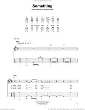 Cover icon of Something sheet music for banjo solo by The Beatles and George Harrison, intermediate skill level