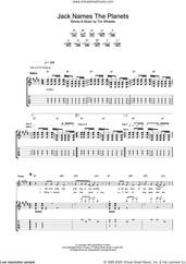 Cover icon of Jack Names The Planets sheet music for guitar (tablature) by Tim Wheeler, intermediate skill level