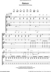 Cover icon of Reborn sheet music for guitar (tablature) by The Living End and Chris Cheney, intermediate skill level
