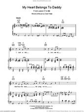 Cover icon of My Heart Belongs To Daddy sheet music for voice, piano or guitar by Cole Porter, intermediate skill level