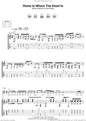 Cover icon of Home Is Where The Heart Is sheet music for guitar (tablature) by John Butler, intermediate skill level