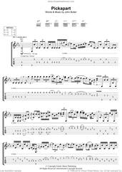 Cover icon of Pickapart sheet music for guitar (tablature) by John Butler, intermediate skill level