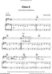 Cover icon of Class A sheet music for voice, piano or guitar by Pete Murray, intermediate skill level