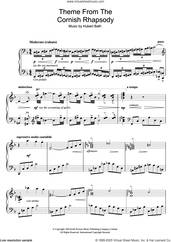 Cover icon of Cornish Rhapsody sheet music for piano solo by Liberace and Hubert Bath, classical score, intermediate skill level