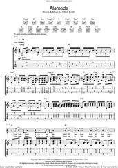 Cover icon of Alameda sheet music for guitar (tablature) by Elliott Smith, intermediate skill level