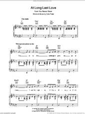 Cover icon of At Long Last Love sheet music for voice, piano or guitar by Cole Porter, intermediate skill level