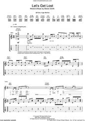 Cover icon of Let's Get Lost sheet music for guitar (tablature) by Elliott Smith and Steven Smith, intermediate skill level