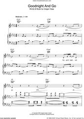 Cover icon of Goodnight And Go sheet music for voice, piano or guitar by Imogen Heap, intermediate skill level