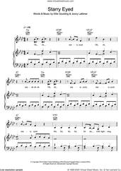 Cover icon of Starry Eyed sheet music for voice, piano or guitar by Ellie Goulding and Jonny Lattimer, intermediate skill level