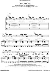 Cover icon of Get Over You sheet music for voice, piano or guitar by Sophie Ellis-Bextor, Henri Korpi, Mathias Johansson, Nina Woodford and Rob Davies, intermediate skill level