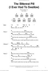 Cover icon of The Bitterest Pill (I Ever Had To Swallow) sheet music for guitar (chords) by The Jam and Paul Weller, intermediate skill level