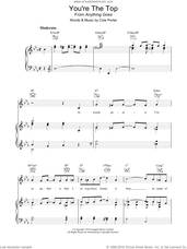 Cover icon of You're The Top sheet music for voice, piano or guitar by Cole Porter, intermediate skill level