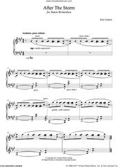 Cover icon of After The Storm sheet music for piano solo by Kris Lennox, classical score, intermediate skill level