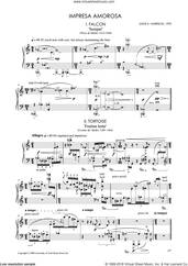 Cover icon of Impresa Amorosa sheet music for piano solo by Sadie Harrison, classical score, intermediate skill level