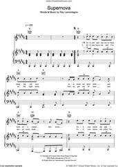 Cover icon of Supernova sheet music for voice, piano or guitar by Ray LaMontagne, intermediate skill level