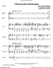 Cover icon of A Resurrection Declaration (COMPLETE) sheet music for orchestra/band by Victor Johnson and Roger Thornhill, intermediate skill level